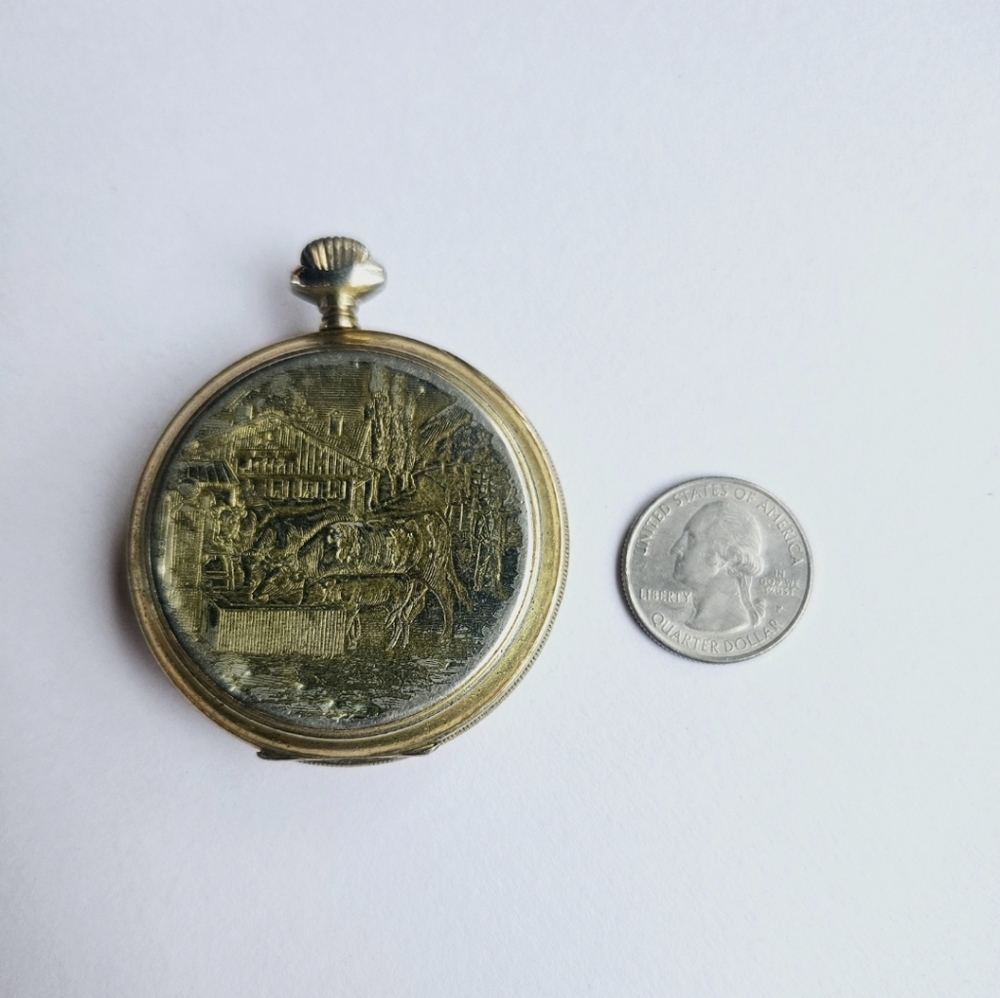 Vintage Kingsley Arnex Swiss Made Pocket Watch - Picture 11 of 14